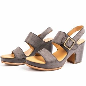 KORK-EASE San Carlos Leather Platform Sandals